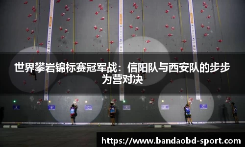 世界攀岩锦标赛冠军战：信阳队与西安队的步步为营对决
